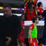 Mohamed enardeció al América con gesto obsceno