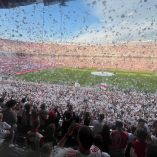 Un total de 85,000 aficionados recibieron a River Plate para el Superclásico ante Boca Jrs.