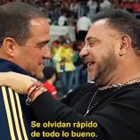 Antonio Mohamed y André Jardine previo al partido entre América y Toluca de la Jornada 15 en la Liga MX.