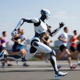 El robot Lightning completó 21 km en 50:26 y superó el récord humano vigente en Pekín.