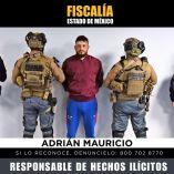 Hace unas semanas en contra el detenido se dictó una sentencia de 40 años por el delito de homicidio