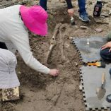 INAH Halla entierro prehispánico milenario en El Conchalito, La Paz