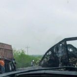 Los bloqueos, incendios y balaceras están ligados a la captura de “Metro 9”.