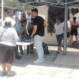 Entre el miedo y el asombro, turistas regresan a Teotihuacán bajo estrictas revisiones.