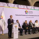 Clara Brugada propone a AALMAC elaborar estrategias de seguridad*