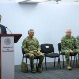 Omar García Harfuch y los titulares de Marina y Defensa dan detalles sobre captura de El Jardinero