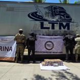 Cocaína asegurada en Colima