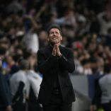 Diego Simeone, tras el empate del Atlético.
