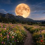 ¿A qué hora ver la Luna de las Flores 2026 en CDMX? Aquí los detalles