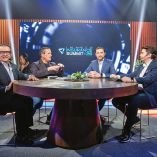 Salvador Alonso y Caloca, Felipe Quezada Allendes, Alfredo Medina y Paco Zea.