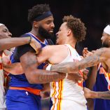 Mitchell Robinson y Dyson Daniels fueron expulsados.