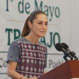 Sheinbaum en su mañanera hoy 1 de mayo