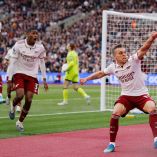 El Arsenal venció al West Ham y le sacó cinco puntos de diferencia al Manchester City