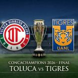 Concacaf cambió el horario del partido entre Toluca y Tigres.