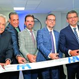 José Luis Ramírez Arias, director Médico; José Luis Pohls Arroyuelo, director general del Hospital Angeles Pedregal; Camilo Pérez, director Regional de Operaciones Zona Metropolitana de Hospital Angeles Health System; Jesús Ruiz López, director general de Hospital Angeles Health System; y Luis Carlos Chan, director de la Clínica Hepatopancreatobilia.