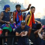 Lamin Yamal ha sido criticado por su actitud en el desfile del campeonato.