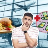 ¿Por qué la comida de los aeropuertos es cara?