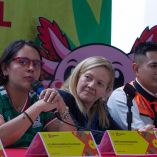 Ciudad de México a 13 de mayo de 2026. La alcaldesa de Xochimilco, Circe Camacho Bastida, ofreció una conferencia de prensa en la que presentó “Tesoro Mundial 2026” que tendrá diversas actividades en la demarcación. Foto: Alejandro Aguilar