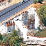 Obras de rehabilitación de Periférico Norte en el Edomex.