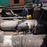 En cuanto al abasto de agua para los vecinos afectados, se brindará apoyo gratuito con cinco pipas, así como con garrafones de Agua Bienestar