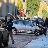 Ciudadanos persiguieron y ayudaron a detener al conductor tras el atropello.