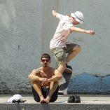 Calor, Sol, radiación, clima, Condesa, target, Parque España, turistas