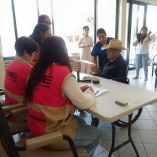 Un total de 181 personas sufragaron desde sus hogares o asilos, como el Ropero del Pobre en Saltillo.
