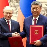 Vladimir Putin y Xi Jinping.