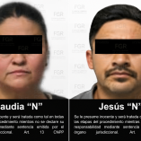 Pareja ligada a “Los Salazar” o “Cártel Independiente de Sonora”