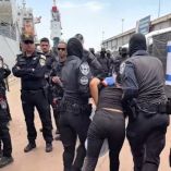 Algunos activistas aseguraron que fuerzas israelíes dispararon balas de plástico durante el operativo.