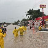 Las intensas lluvias que azotaron gran parte de Tamaulipas provocaron afectaciones en los municipios de Tula, San Fernando y Matamoros.