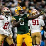 Josh Jacobs, corredor de los Green Bay Packers, fue arrestado esta tarde