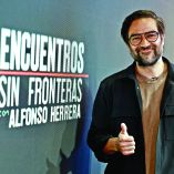 CIUDAD DE MEXICO, M…XICO 26 DE MAYO DE 2026. ALFONSO HERRERA, DURANTE LA PRESENTACI”N DE ENCUENTROS SIN FRONTERAS UNI DE LOS CONTENIDOS MULTIMEDIA DEL MUNDIAL EN M…XICO. FOTO: KARINA TEJADA.