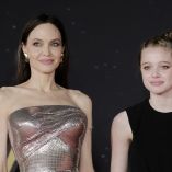 Angelina Jolie and Shiloh Jolie-Pitt attend the red carpet of the movie "Eternals" during the 16th Rome Film Fest 2021 on October 24, 2021 in Rome, Italy.  (Photo by Massimo Valicchia/NurPhoto) Massimo Valicchia / NurPhoto / NurPhoto via AFP