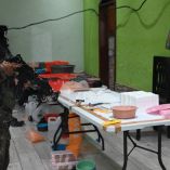 Fuerzas de seguridad guatemaltecas hallaron un sofisticado narcolaboratorio en Ayutla, San Marcos.