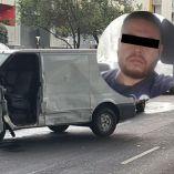En el sitio fue detenido el conductor del camión de carga, de 35 años de edad, para presentarlo ante el Ministerio Público