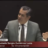 La reserva fue presentada en tribuna por el morenista Sergio Gutiérrez Luna