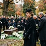 Por qué nos vestimos de negro para un funeral