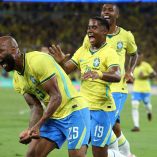 Igor Thiago celebra el quinto gol de Brasil en la despedida de cara al Mundial 2026.