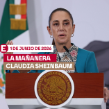 Mañanera de Sheinbaum hoy 1 de junio de 2026