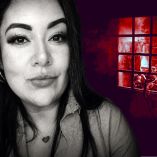 Composición gráfica sobre el secuestro de la periodista Roxana Guzmán en Nanchital