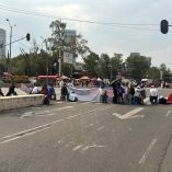 Los comerciantes iniciaron el bloqueo a las 8 de la mañana