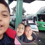 "Ese es nuestro camión": El emotivo video de un niño orgulloso de su mamá camionera conmueve internet