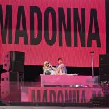 Madonna en Times Square.
