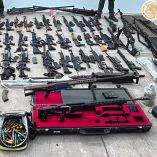 Aseguran arsenal en Sinaloa