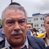 Acompañado por militantes morenistas, presidentes municipales, diputados federales y locales, Morón Orozco indicó que, en vida, nunca tuvo ningún conflicto con Manzo.
