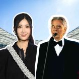 Andrea Bocelli y EJAE en la inauguración del Mundial 2026