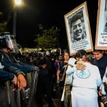 Familiares de desaparecidos encabezaron una manifestación en la CDMX.