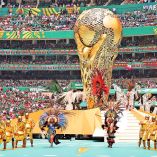 Aspecto de la inauguración del Mundial 2026 en México.