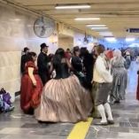 Metro Hidalgo se transforma en un salón de baile